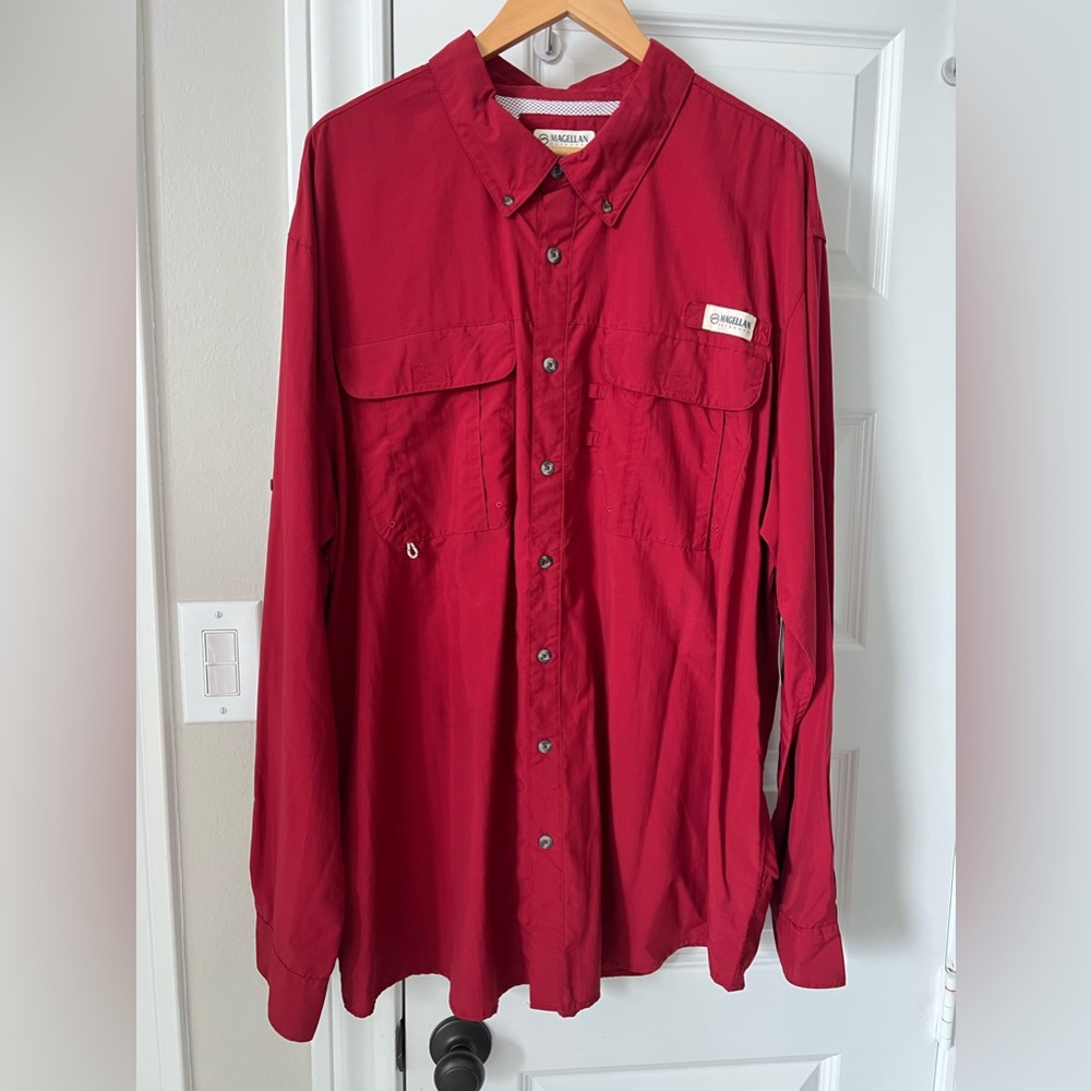 Magellan Outdoors Fishing Shirt Size 2XL Tall